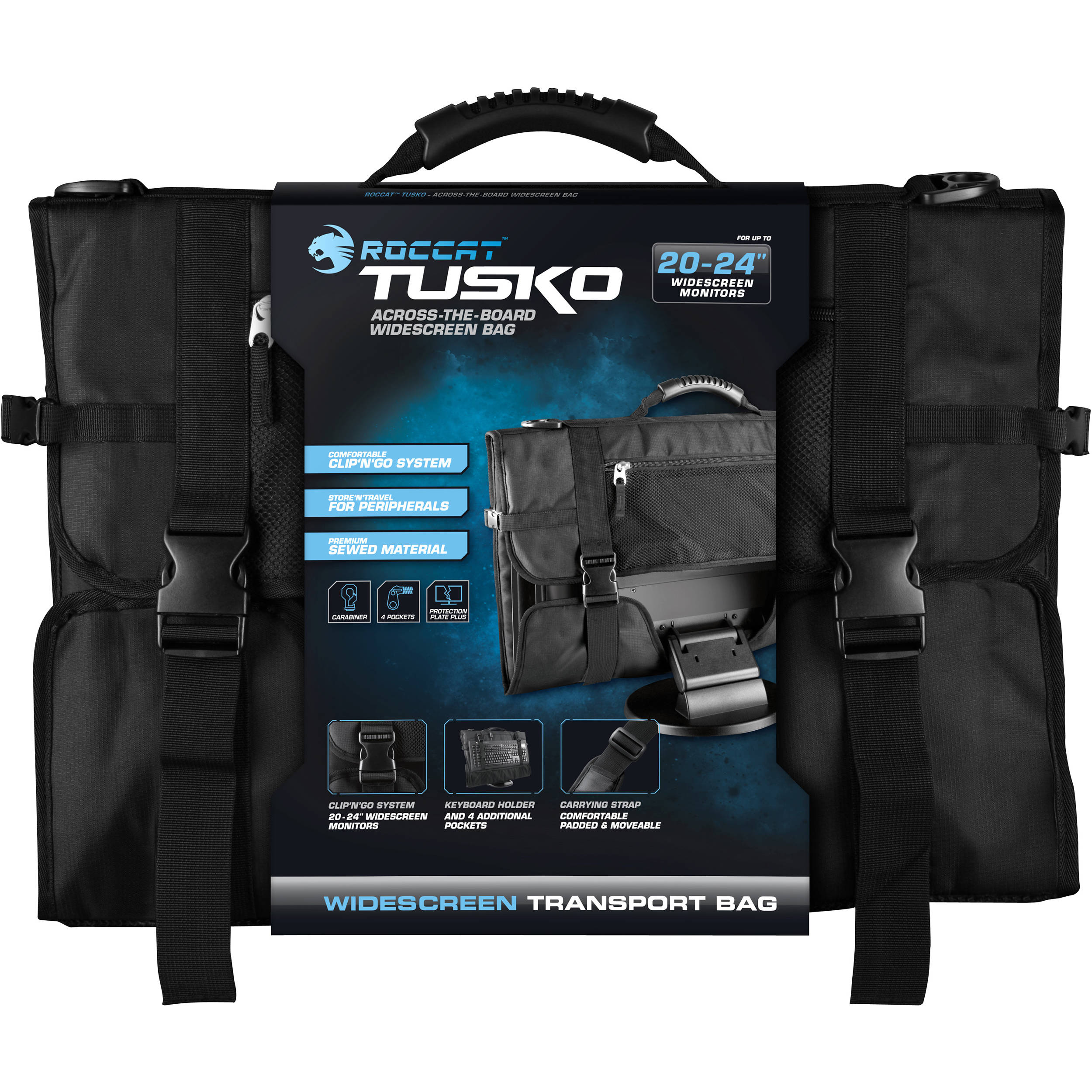 Roccat Tusko (ROC-15-303) Across-the-Board Widescreen Bag