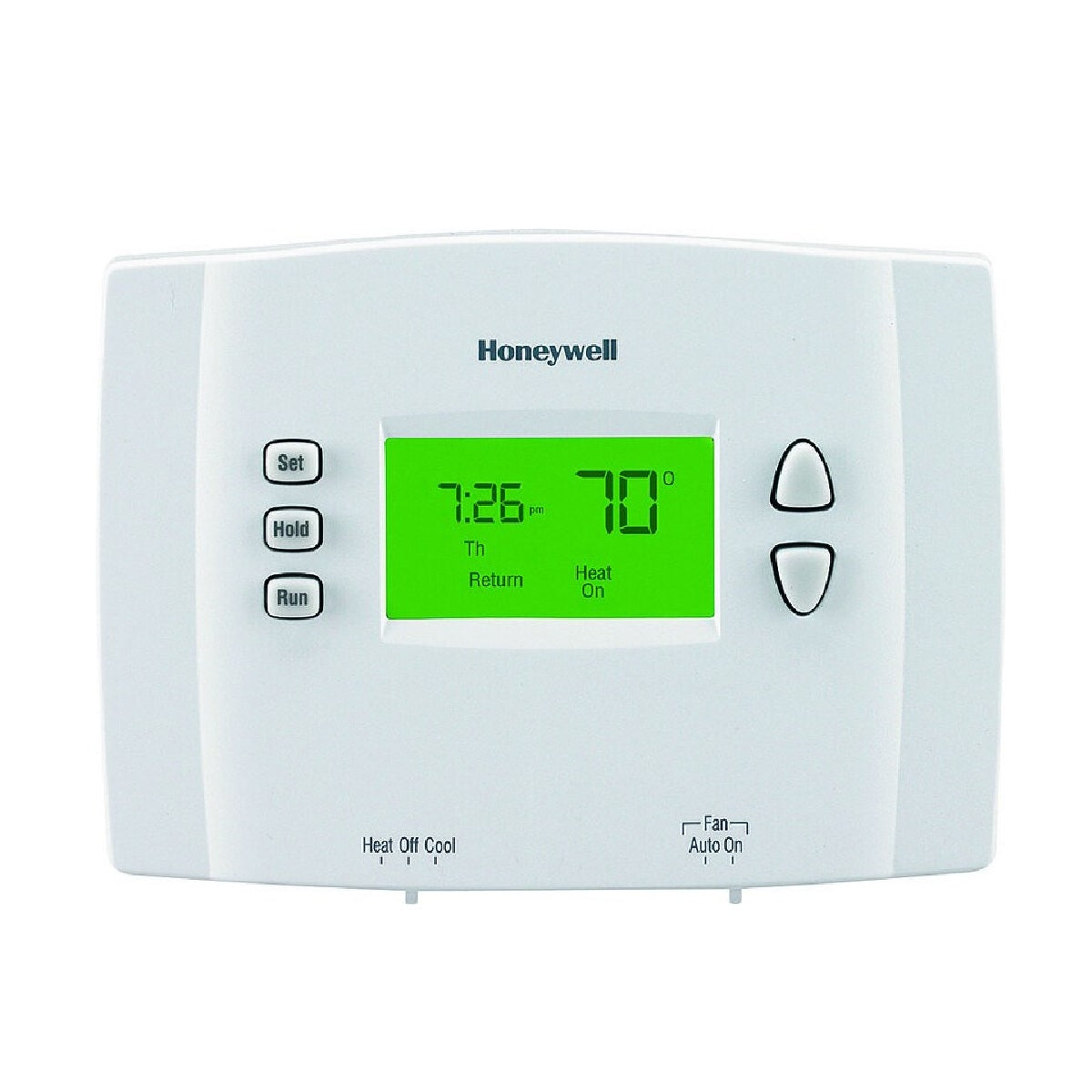 Honeywell RTH2410B1019/E1 Heating & Cooling Push Buttons Programmable Thermosta