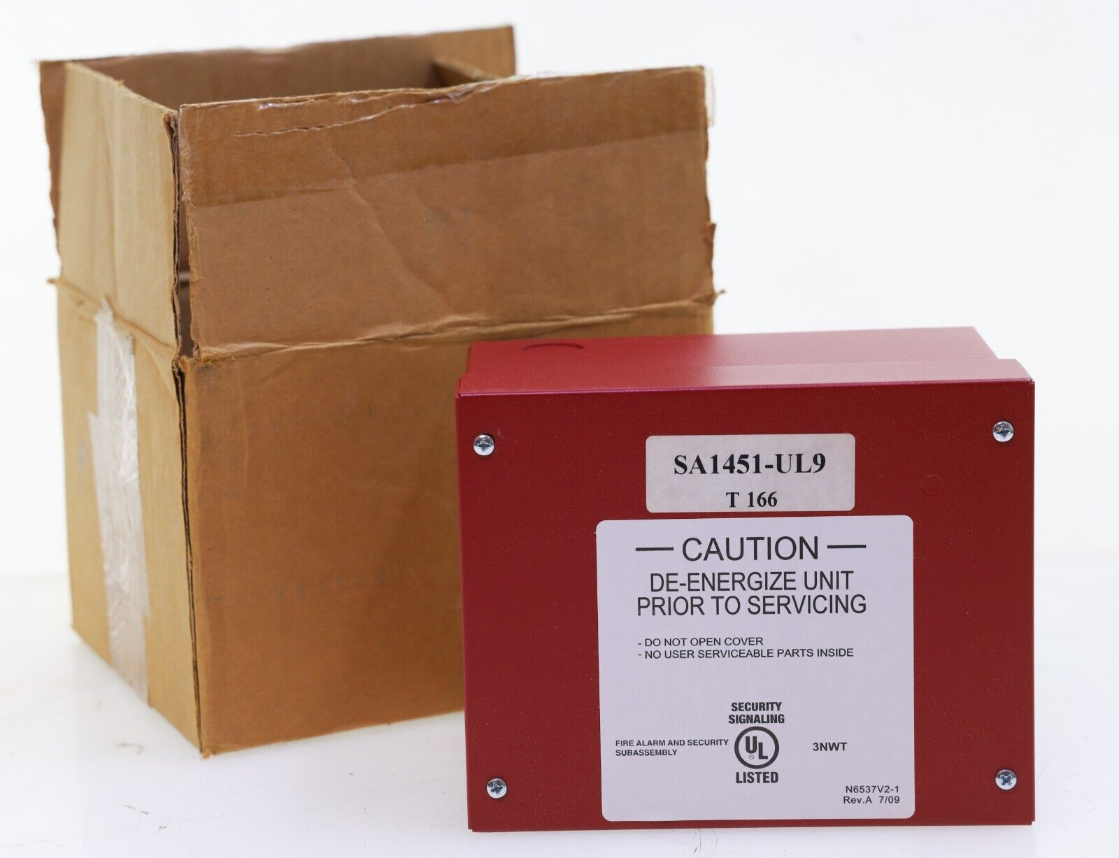 Honeywell SA1451-UL9 Fire Alarm Transformer & Enclosure