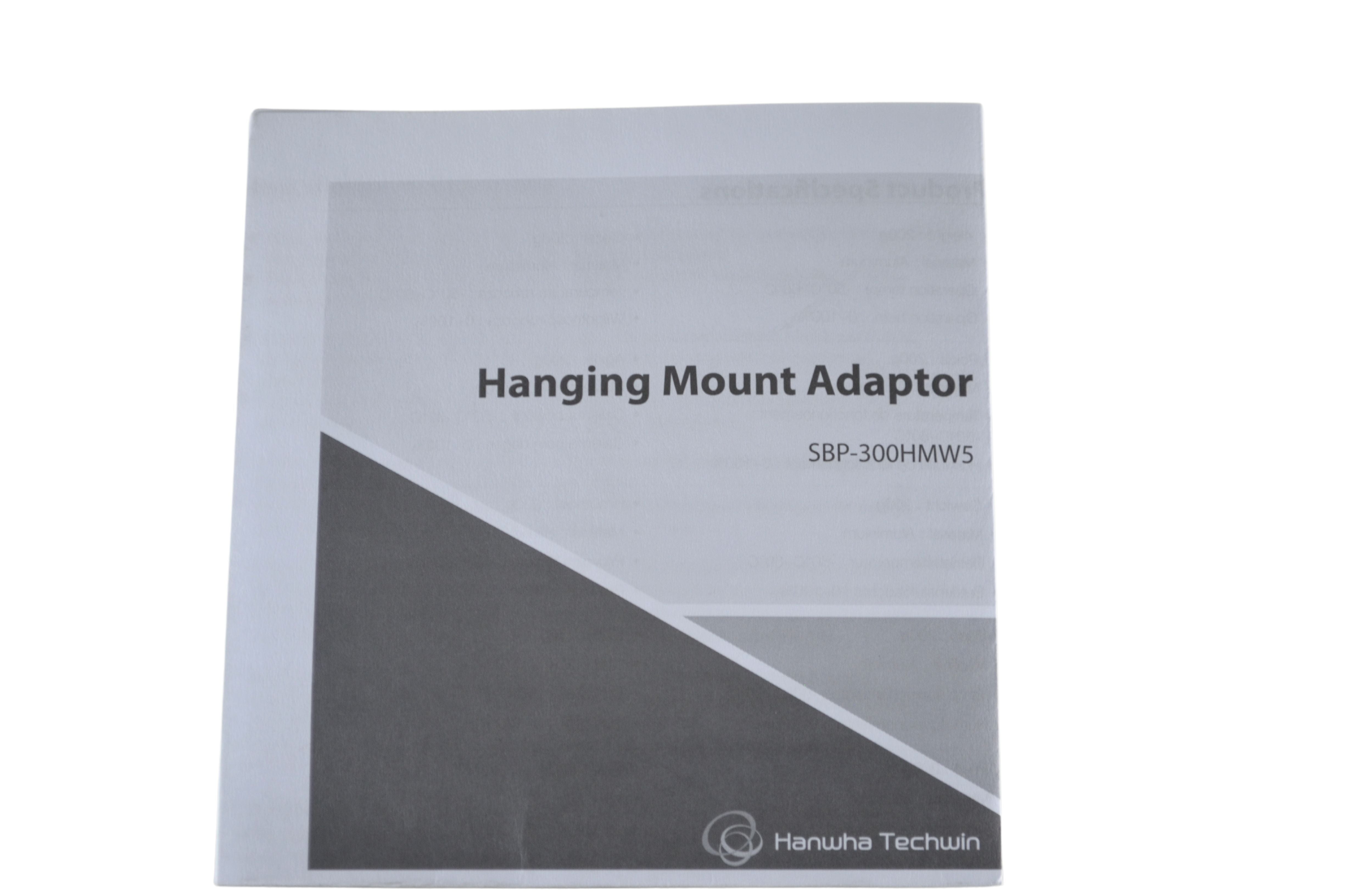 Hanwha Vision SBP-300HMW5 Small Cap Adapter