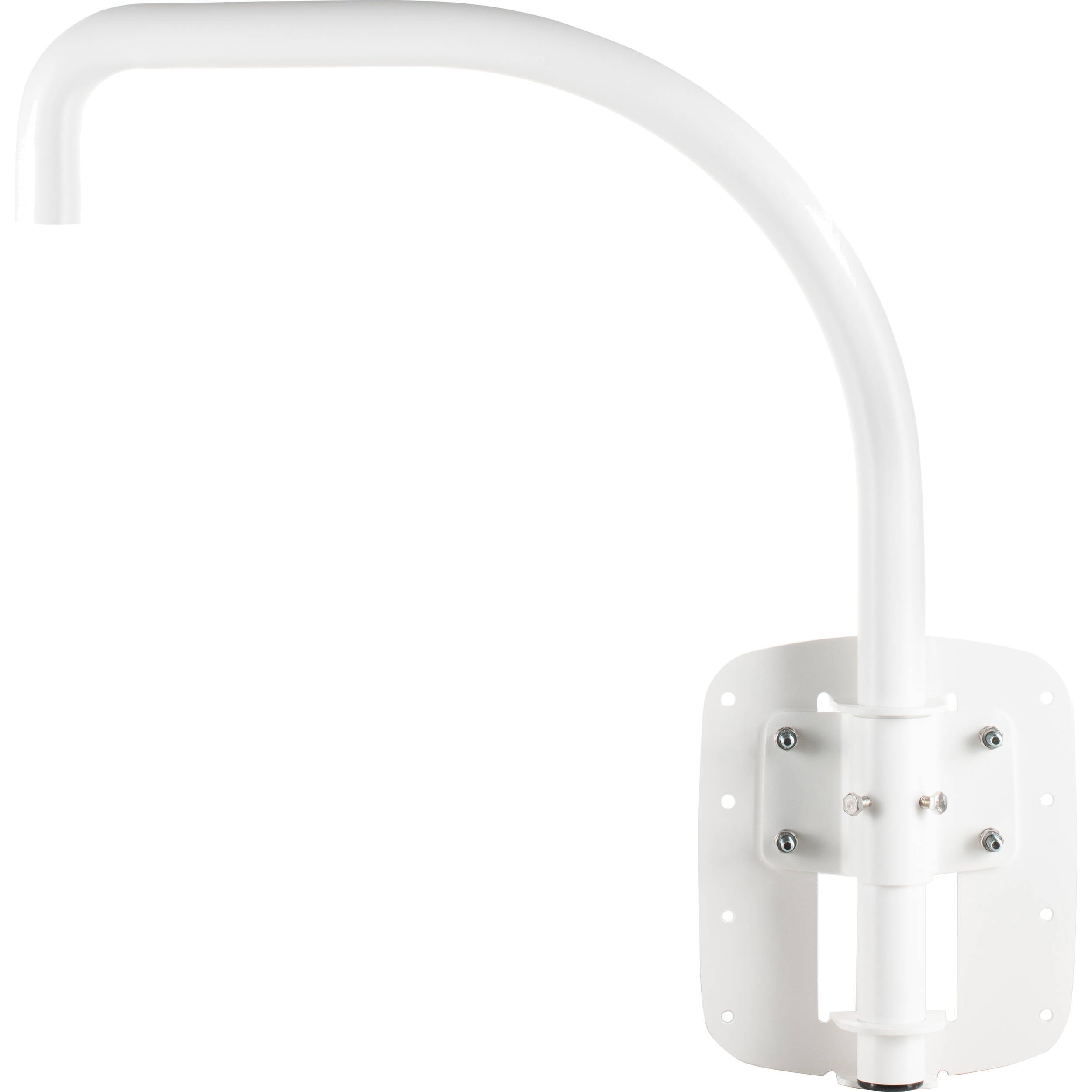 Hanwha SBP-300LMW Parapet/Rooftop Mount, White