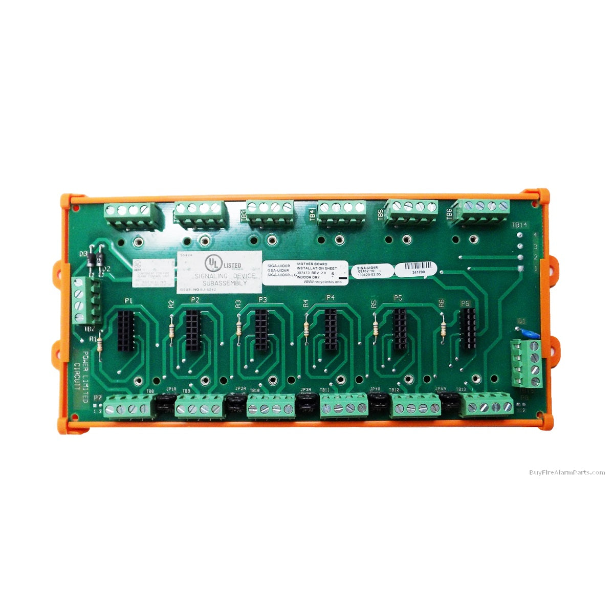Edwards-Signaling SIGA-UIO6R Universal Input-Output Module Board
