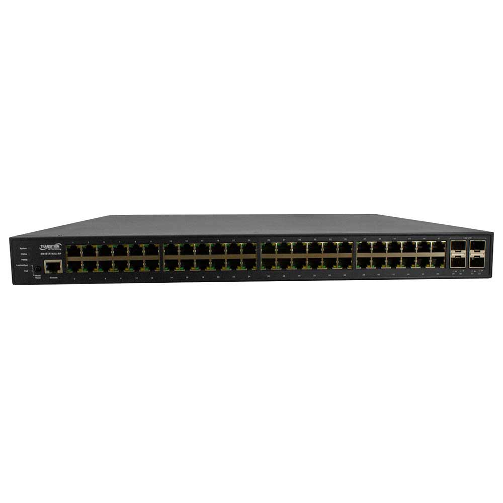Transition Networks SM48TAT4XA-RP Switch 48 Ports Managed Rack Mountable