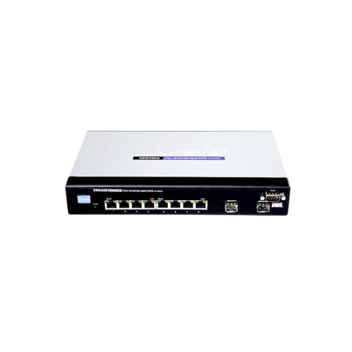 Cisco-Linksys SRW208 8-port 10/100 Ethernet Switch - WebView