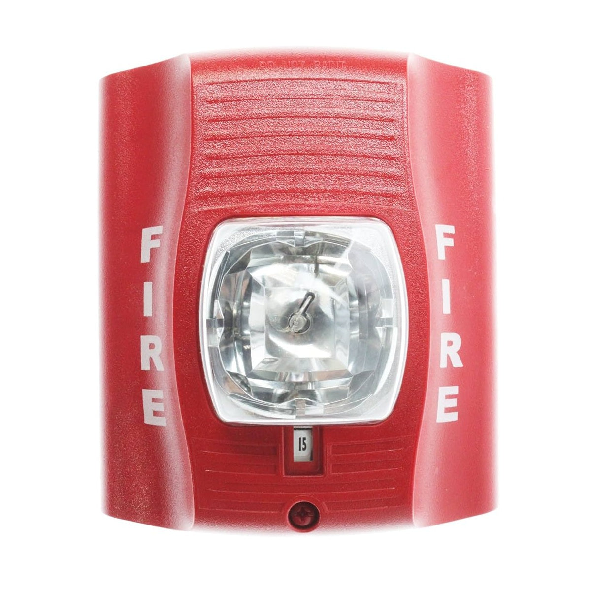System Sensor SR SpectrAlert Wall-Mount Multi-candela Strobe 12/24V, Red