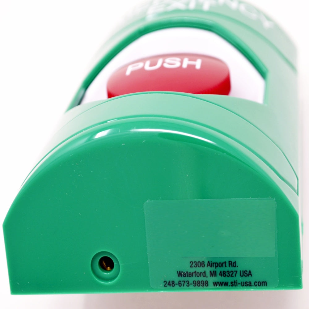 STI SS2101EX-EN Stopper Station Push, Turn-to-Reset, Green