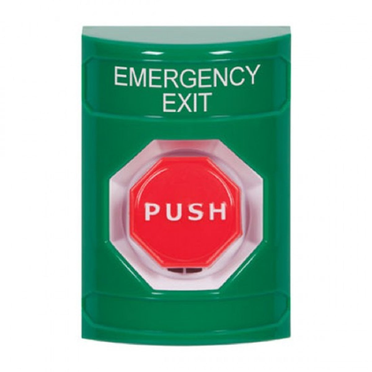 STI SS2128EX-EN Green Indoor Only Flush or Surface Pneumatic Stopper Station