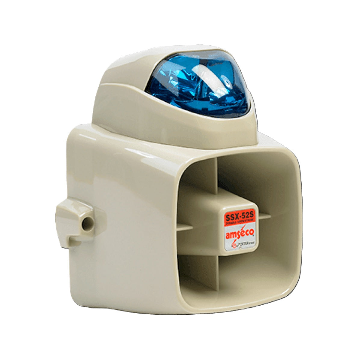 Amseco SSX-52S Weatherproof Alarm Siren with Strobe