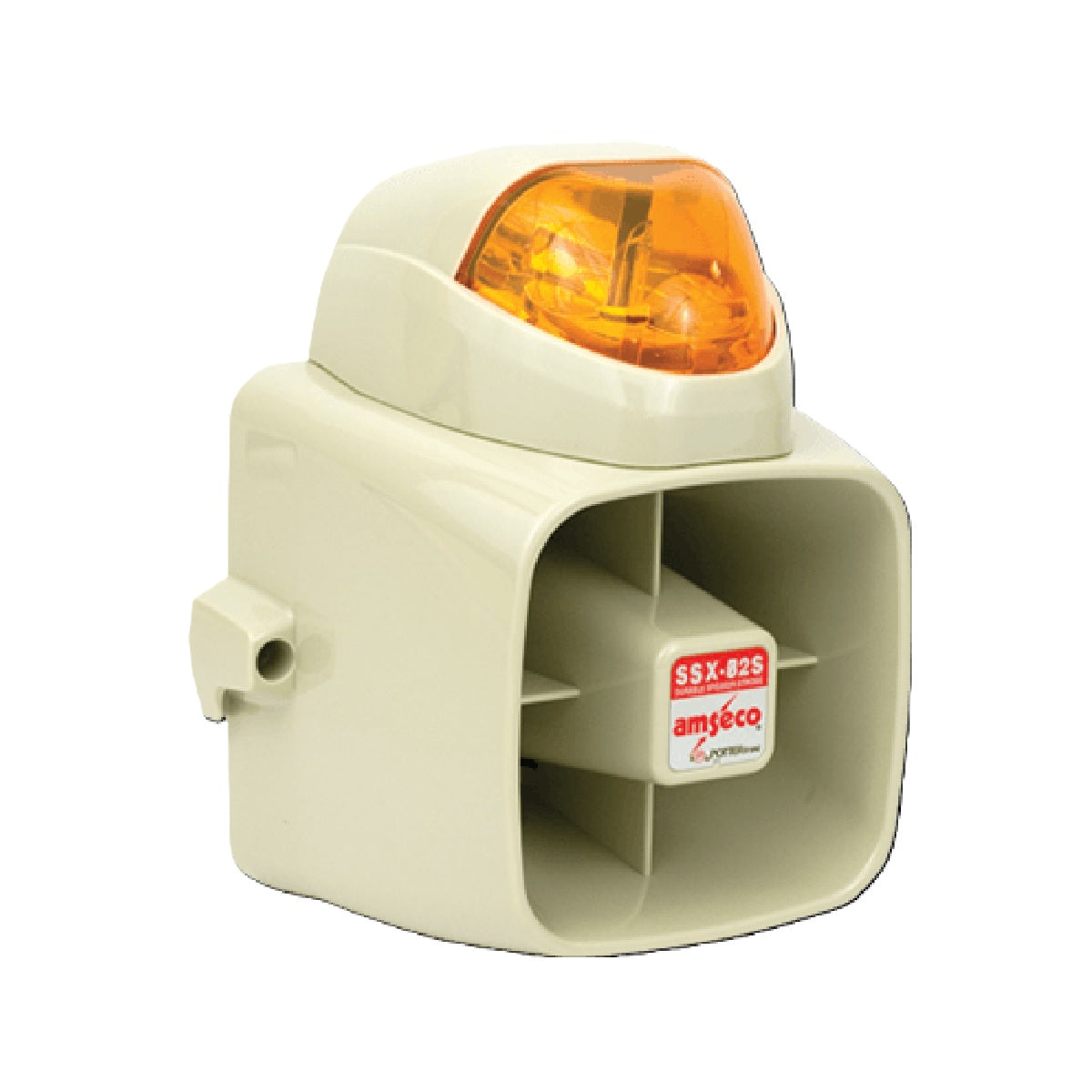 Amseco SSX-52S Weatherproof Alarm Siren with Strobe