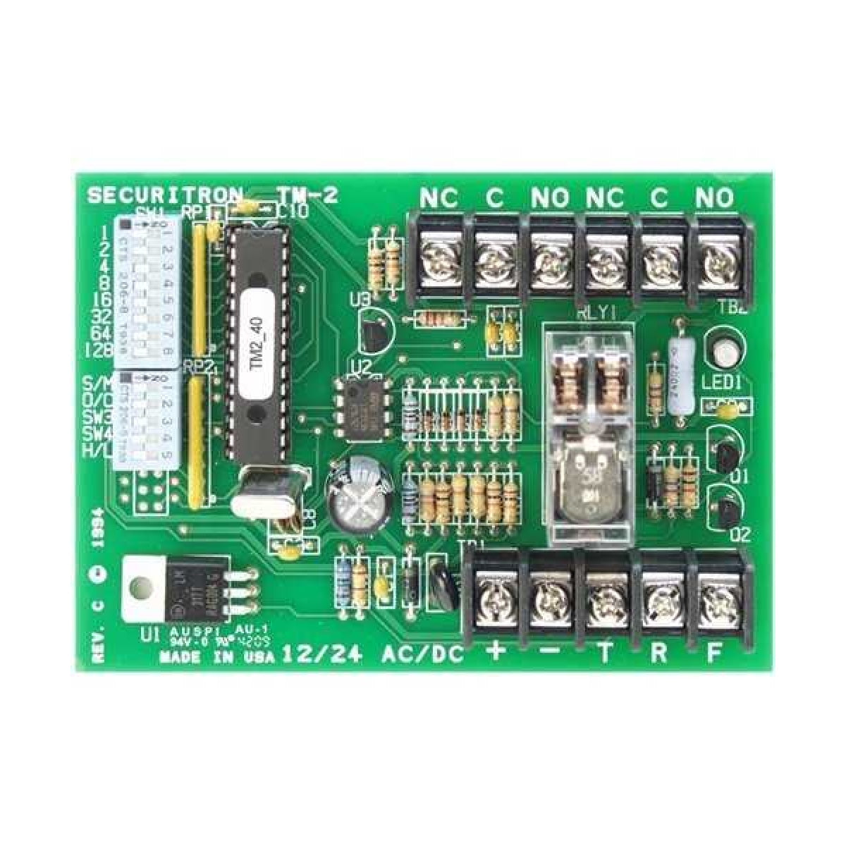 Assa Abloy TM-2 Time Master II Multi-Function Timer, 12 or 24VAC or V DC, 5-Ampere