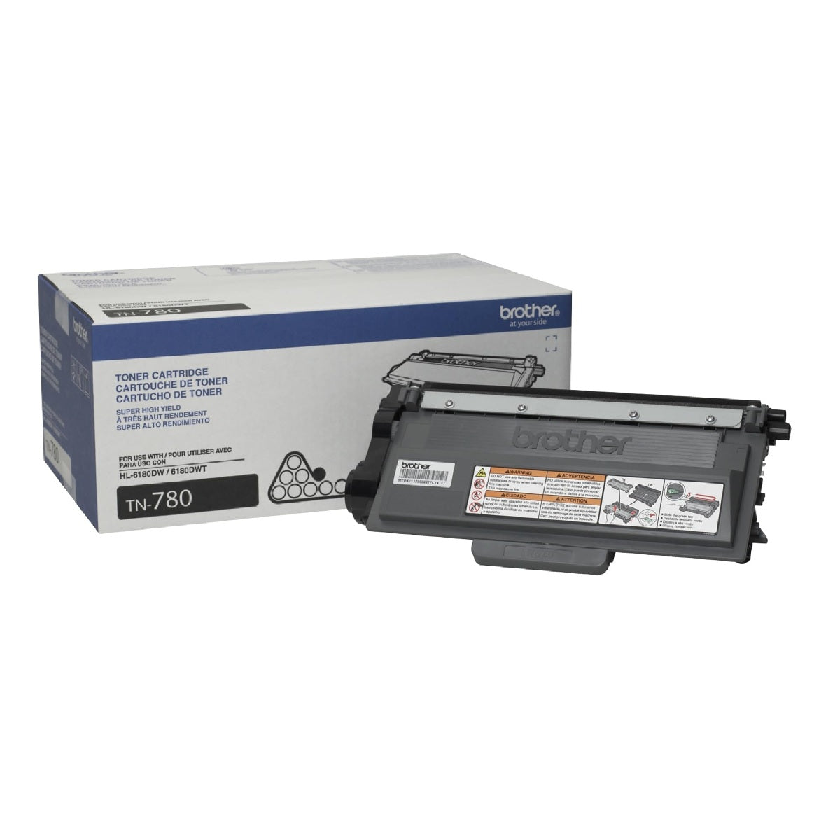 Brother TN‑780 Super High‑Yield Black Toner Cartridge – 12,000 Pages