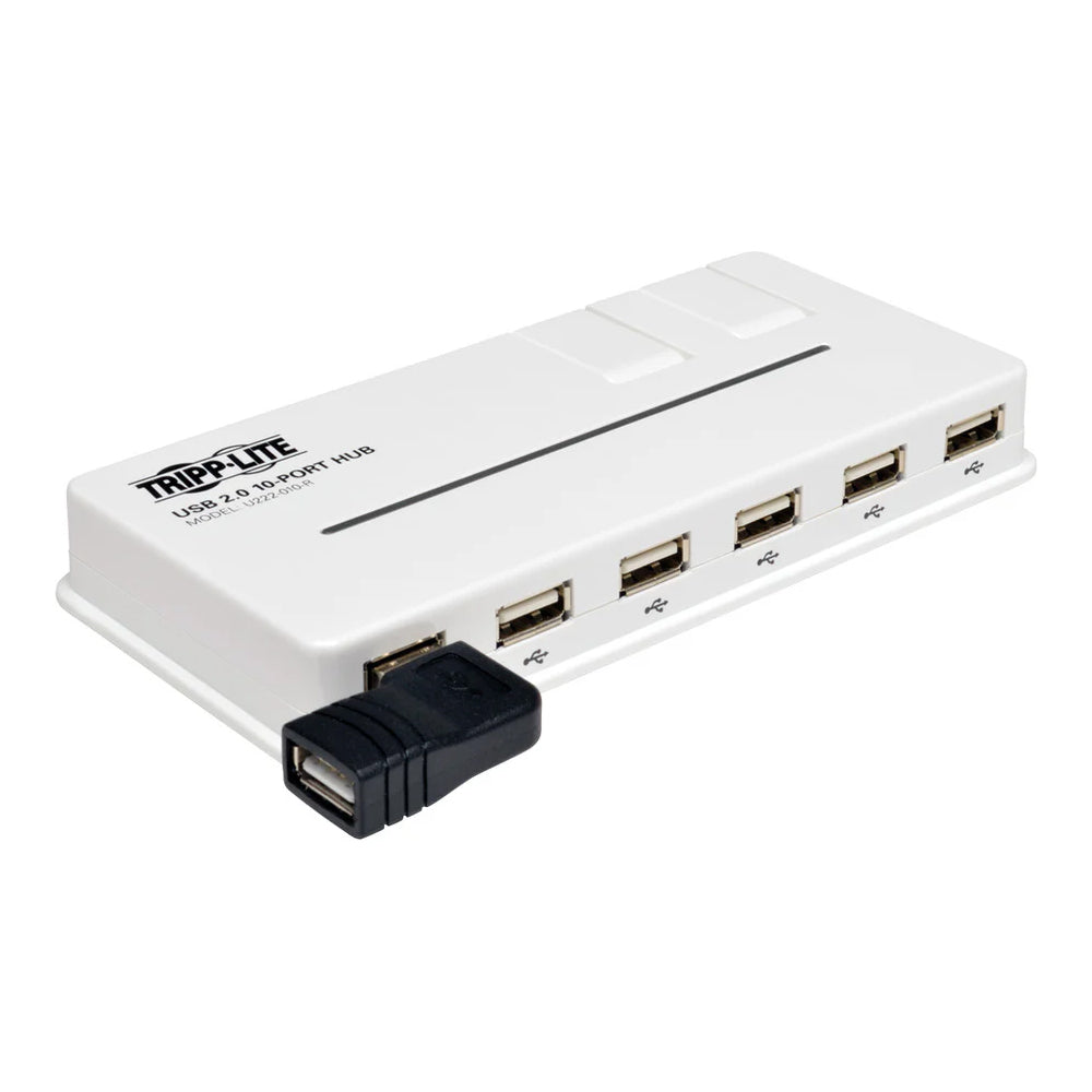 Tripp Lite U222-010-R 10-Port USB 2.0 Hub