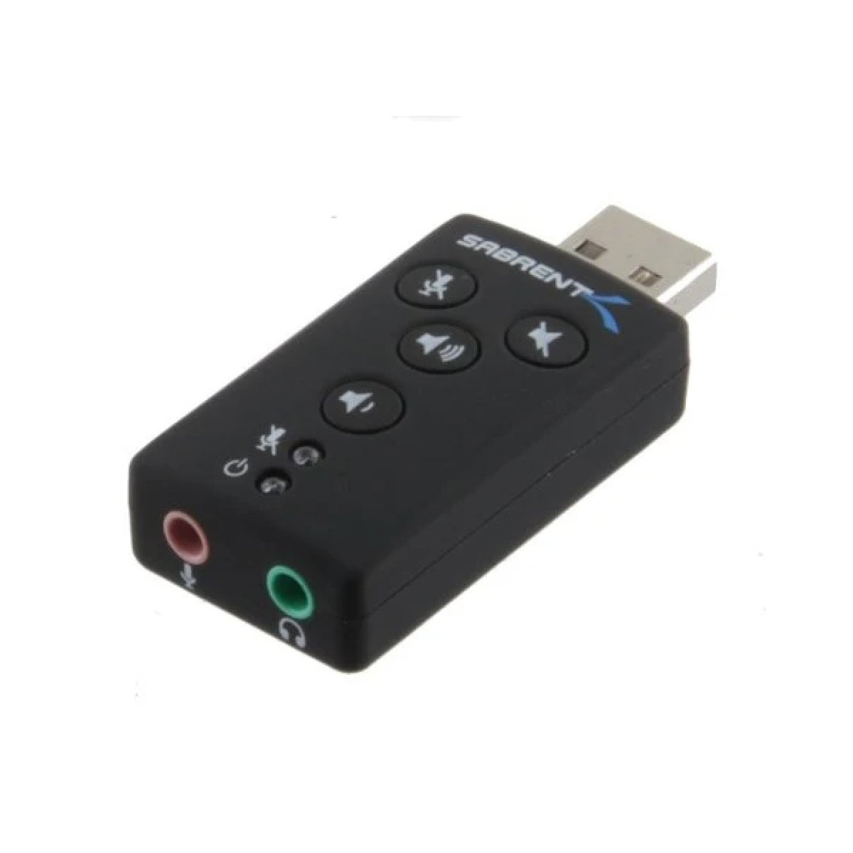 Sabrent USB-SBCV External 2.1 Surround Sound Adapter