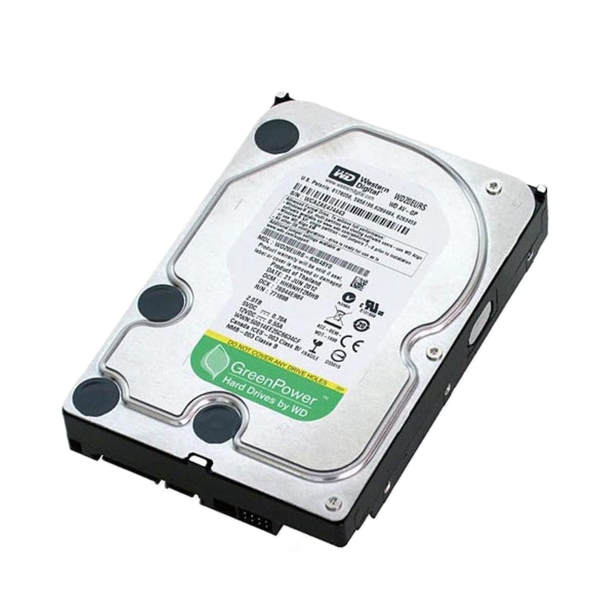 Western Digital WD20EURS-73TLHY0 2TB DCM: HHRNHTJCHB
