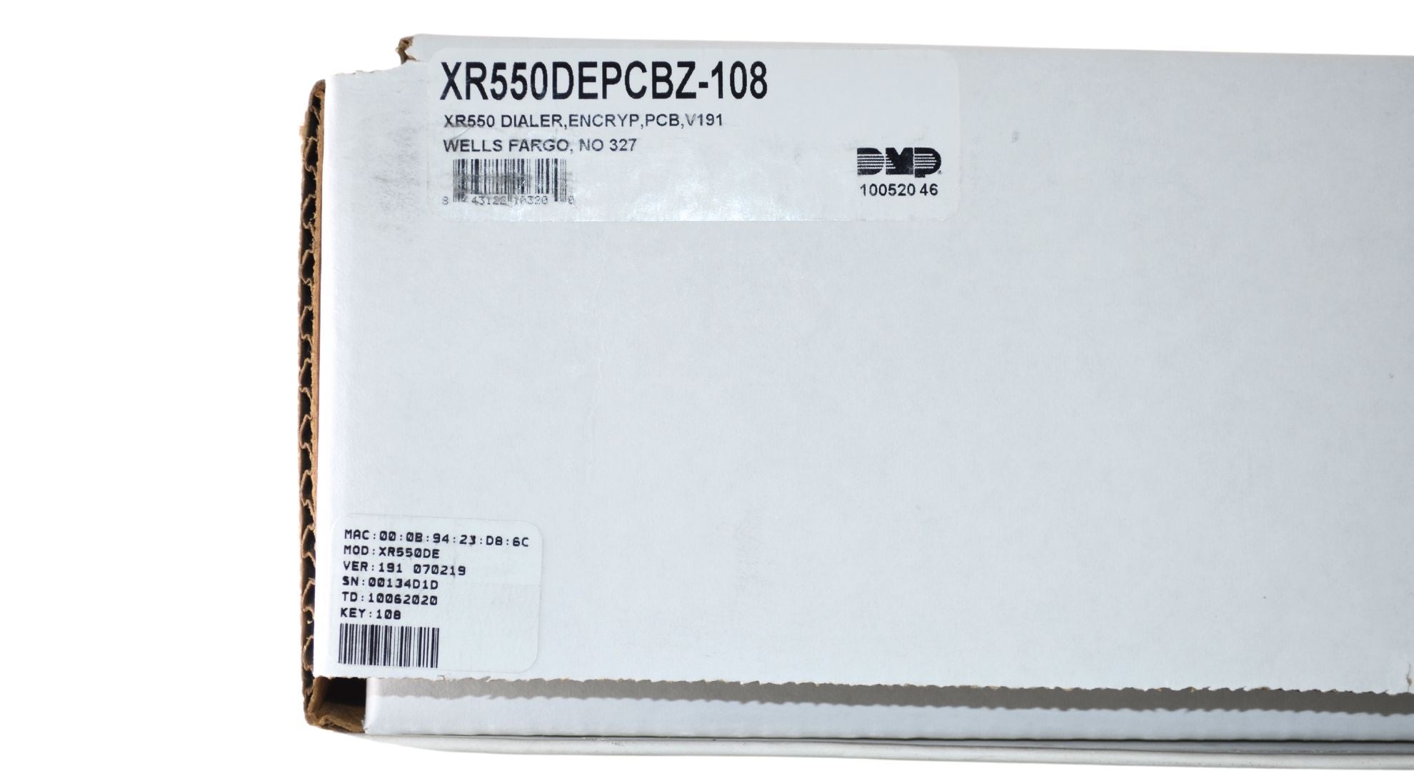 DMP XR550DEPCBZ-108 XR550 Control Panel