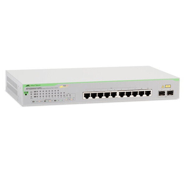 Allied Telesis AT-GS950/10PS-10 WebSmart Gigabit Ethernet Switch
