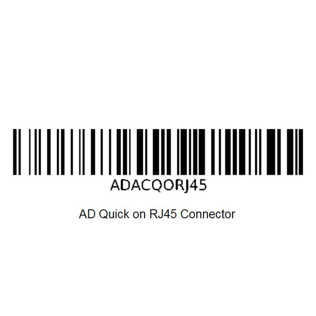 American Dynamics ADACQORJ45 AD Quick on RJ45 Connector