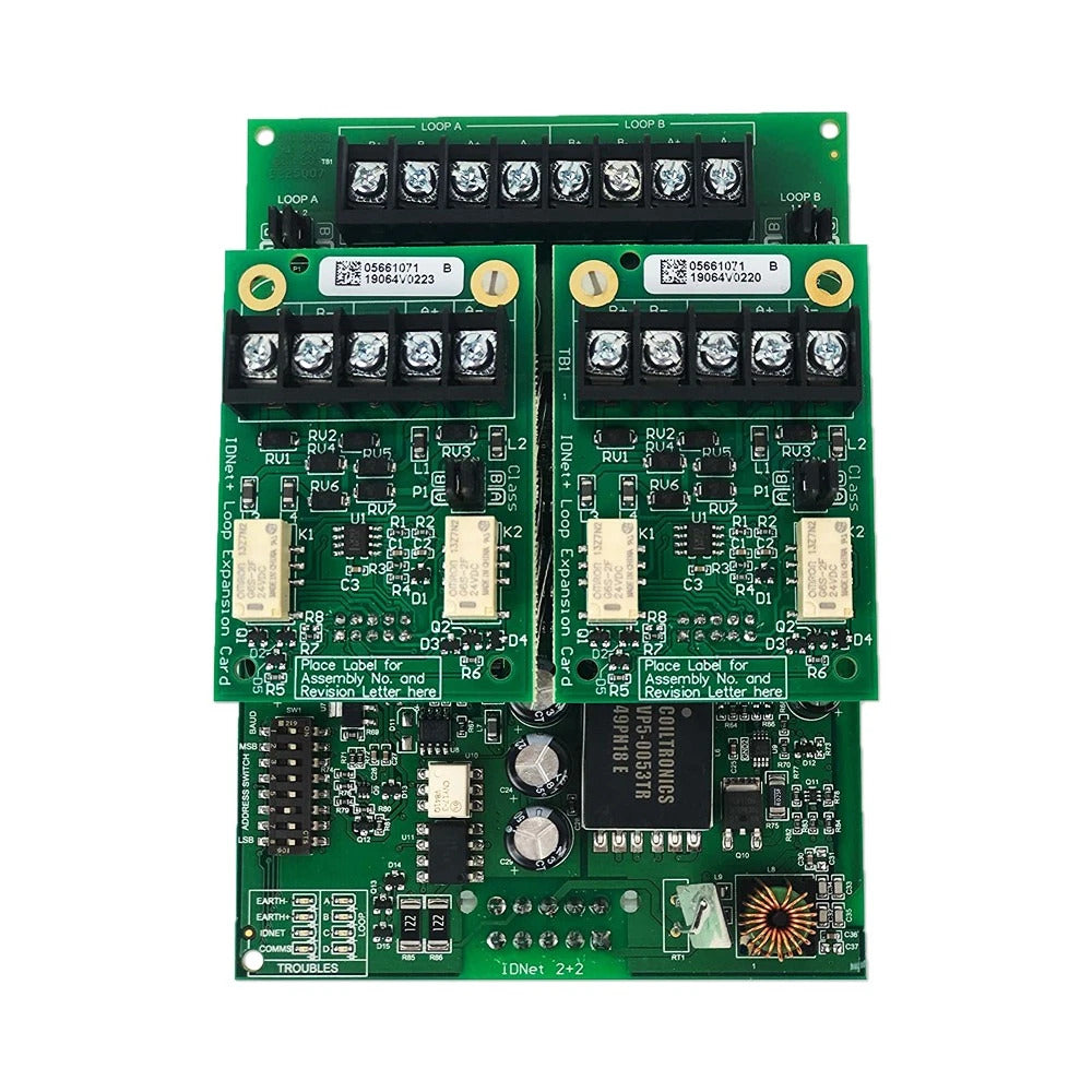 Simplex 4010-9929 IDNET 2+2 250 Point Capacity 4 Loop Module
