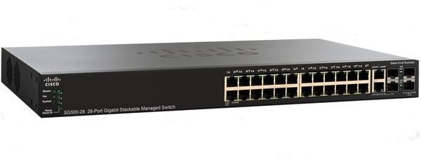 Cisco SG500-28-K9-NA 500 Series Stackable Managed Switch