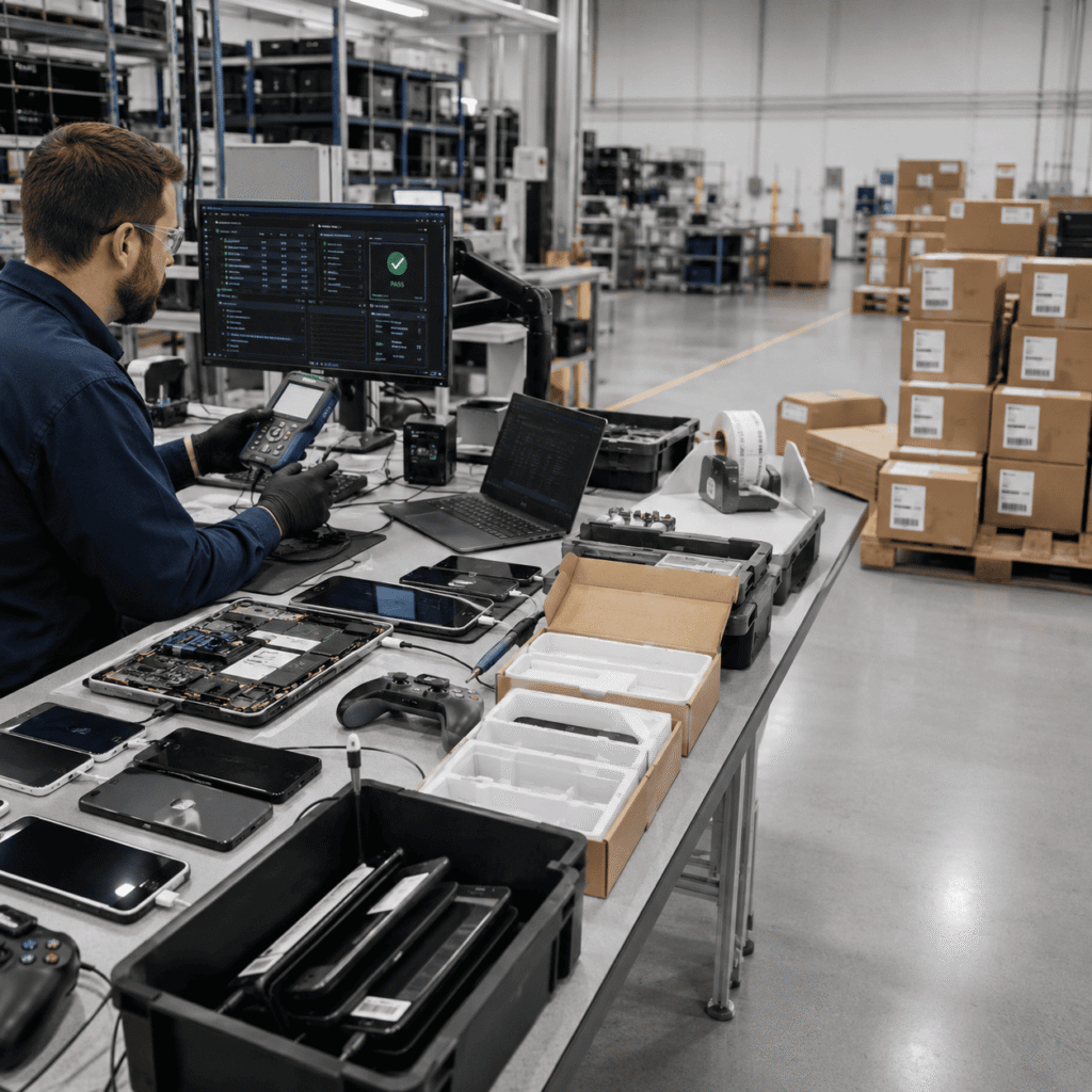 Beyond Firmware Reflashing: End-To-End Logistics Support For Electronics