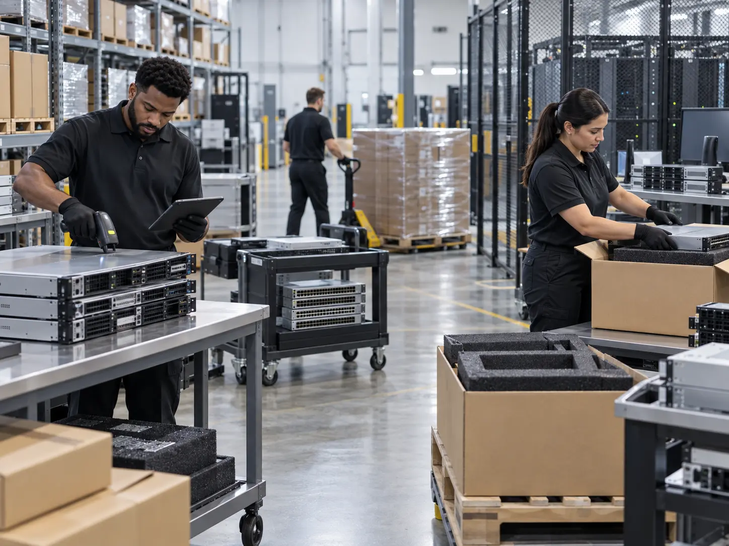 Secure Data Center Logistics Services & Reverse Logistics